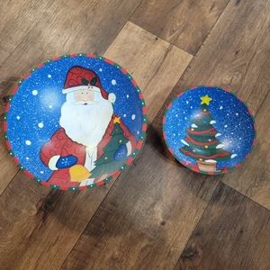 Christmas Bowls Set of 2